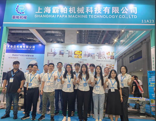 Latest company news about Chińska wystawa piekarnicza w pełnym tempie: Shanghai Papa Machine Technology przyjmuje krajowych i międzynarodowych gości