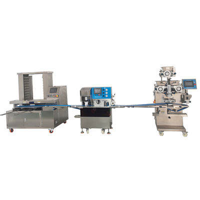 Dobra cena. PLC Control Energy Bar Production Line Trzy kolorowa Panda Cookie Making Machine w Internecie